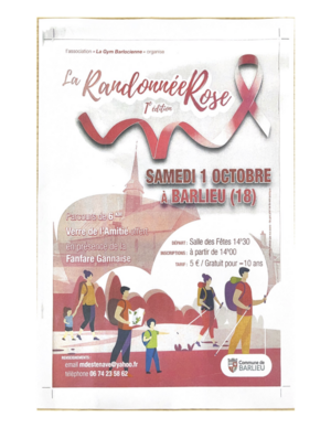 RANDONNEE OCTOBRE ROSE 